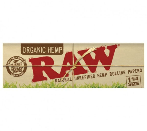 Raw Organic Hemp 1 1/4 Rolling Papers