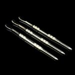 Gold Stainless Steel 118mm Long Dabber
