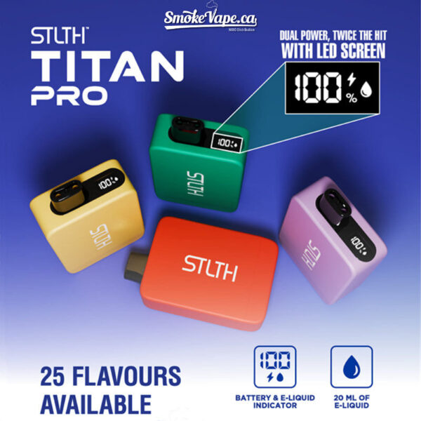 Stlth Titan Pro 15k Disposable