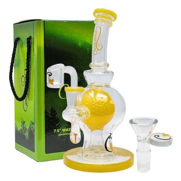 Cannatonik  Sphere Glass Bong And Dab Rig